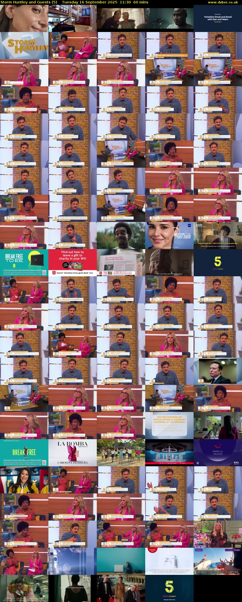 Storm Huntley and Guests (5) Tuesday 16 September 2025 11:30 - 12:30