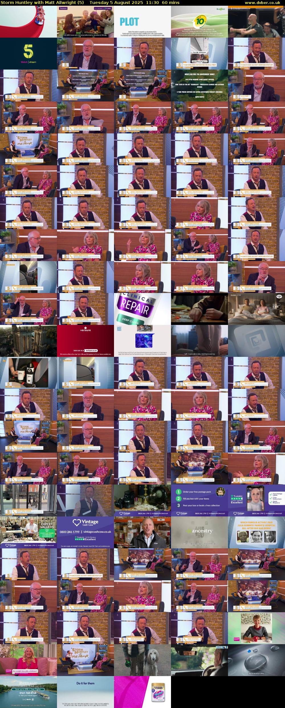 Storm Huntley with Matt Allwright (5) Tuesday 5 August 2025 11:30 - 12:30