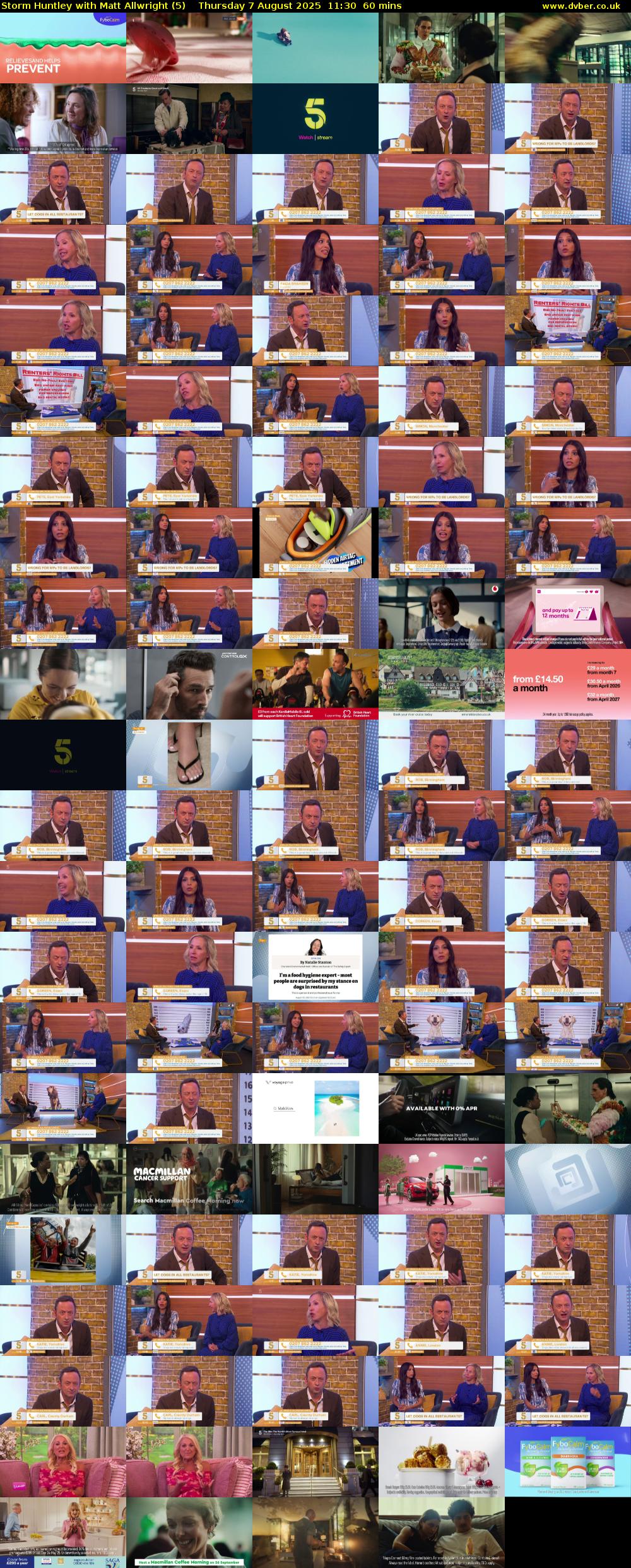 Storm Huntley with Matt Allwright (5) Thursday 7 August 2025 11:30 - 12:30