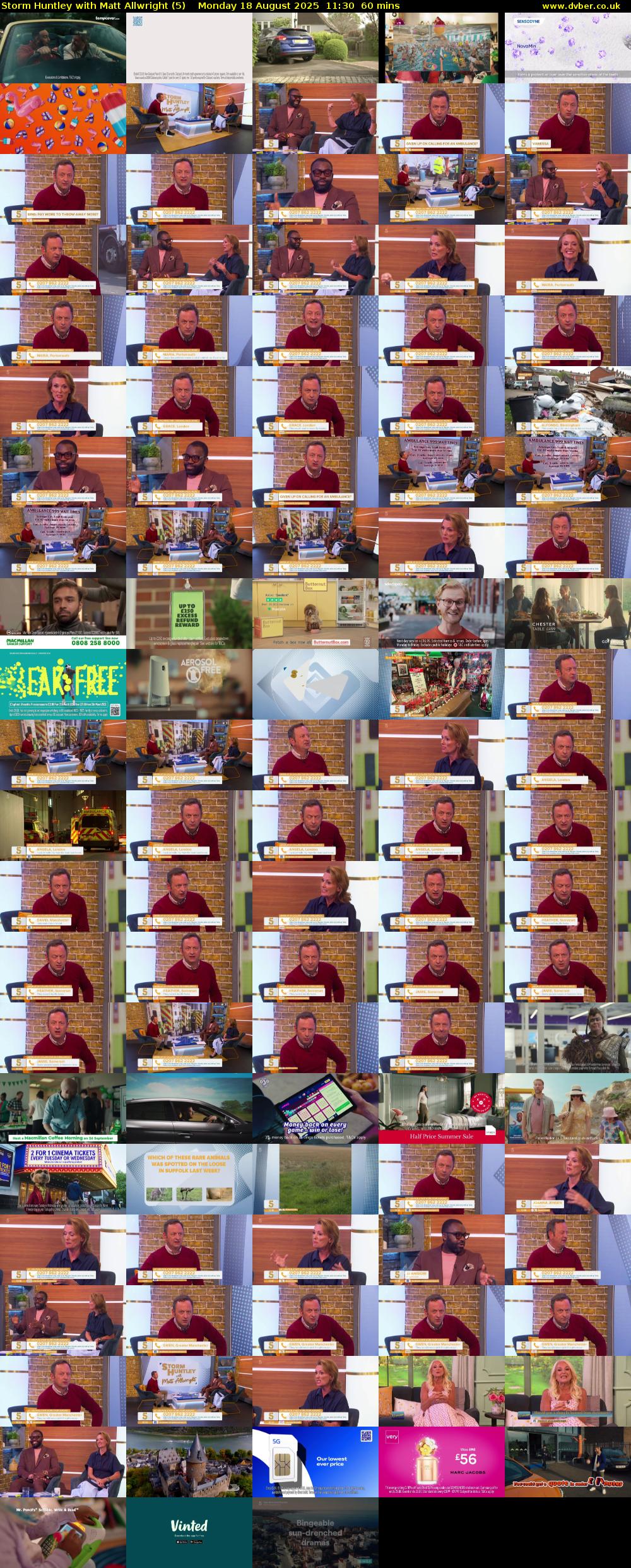 Storm Huntley with Matt Allwright (5) Monday 18 August 2025 11:30 - 12:30