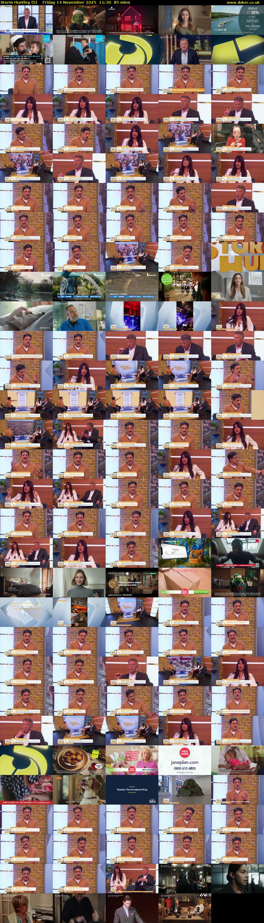 Storm Huntley (5) Friday 14 November 2025 11:30 - 12:55