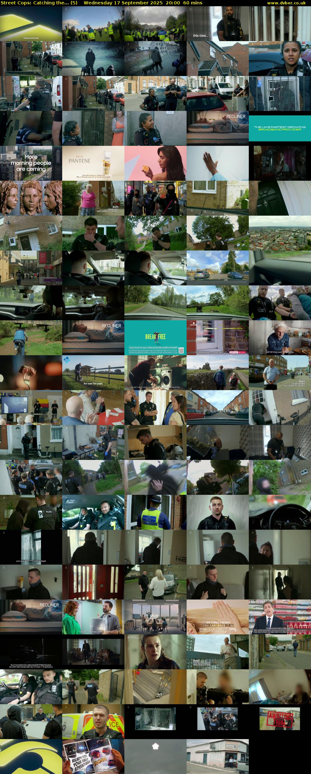 Street Cops: Catching the... (5) Wednesday 17 September 2025 20:00 - 21:00