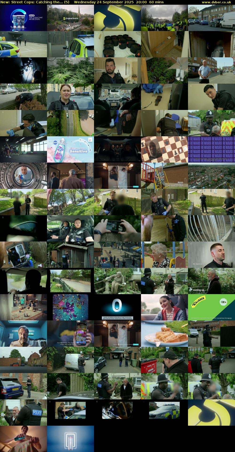 Street Cops: Catching the... (5) Wednesday 24 September 2025 20:00 - 21:00