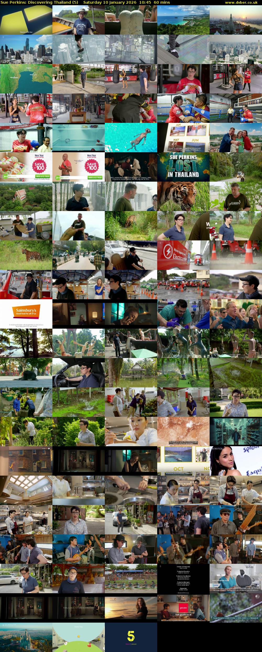 Sue Perkins: Discovering Thailand (5) Saturday 10 January 2026 10:45 - 11:45