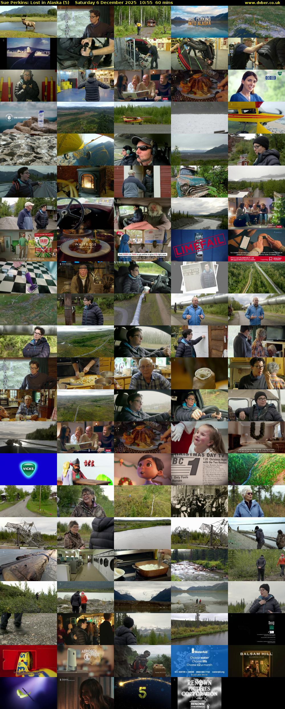 Sue Perkins: Lost In Alaska (5) Saturday 6 December 2025 10:55 - 11:55