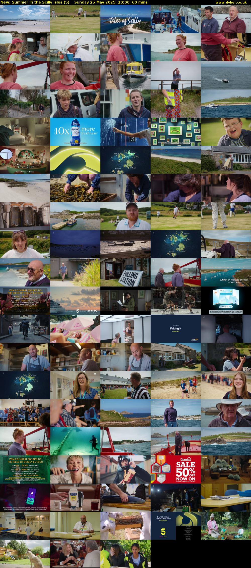 Summer in the Scilly Isles (5) Sunday 25 May 2025 20:00 - 21:00