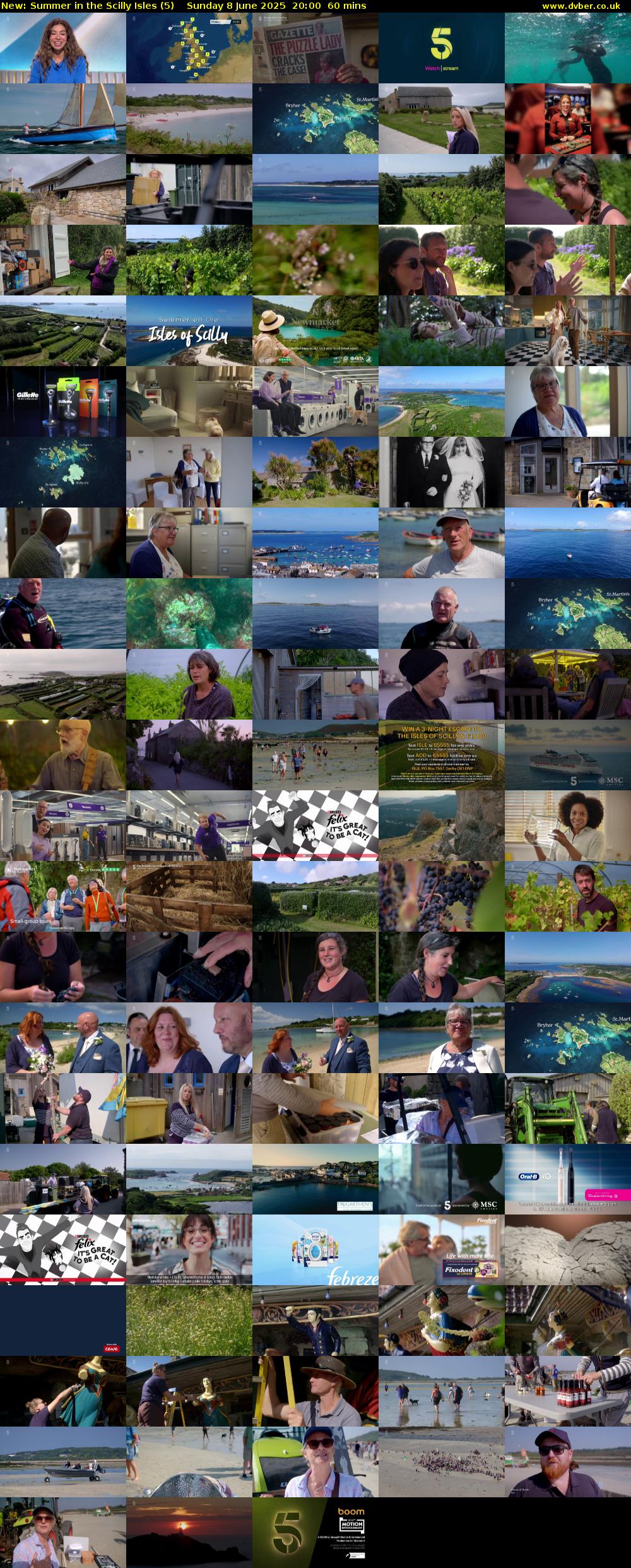Summer in the Scilly Isles (5) Sunday 8 June 2025 20:00 - 21:00