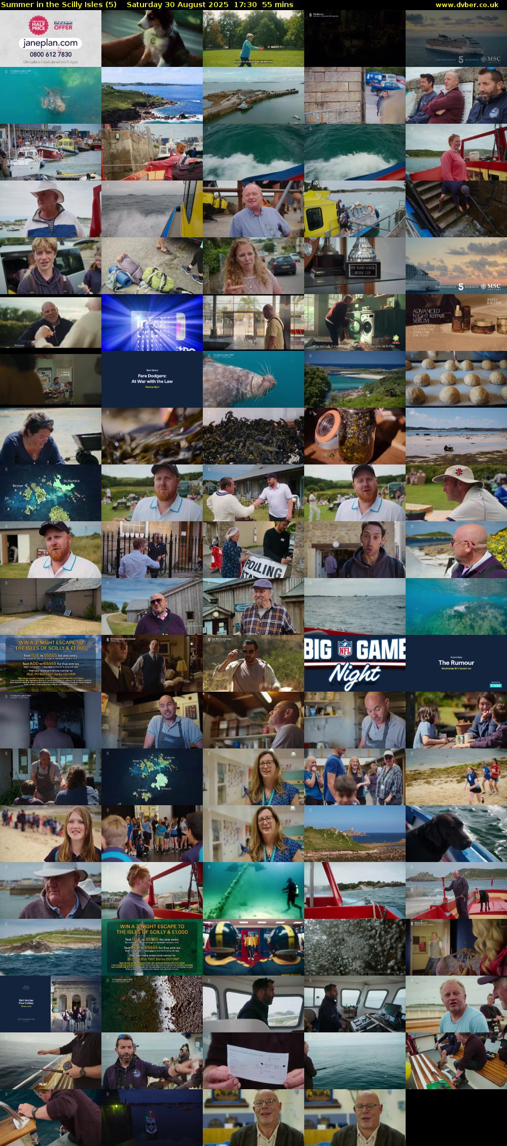Summer in the Scilly Isles (5) Saturday 30 August 2025 17:30 - 18:25