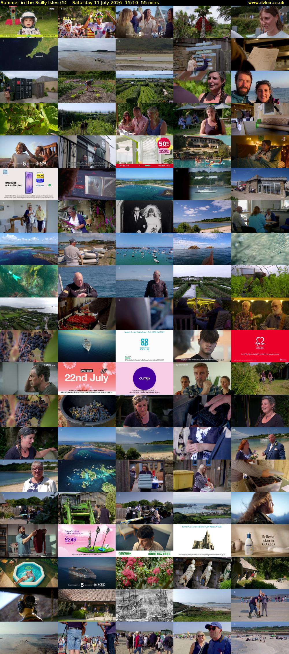 Summer in the Scilly Isles (5) Saturday 11 July 2026 15:10 - 16:05