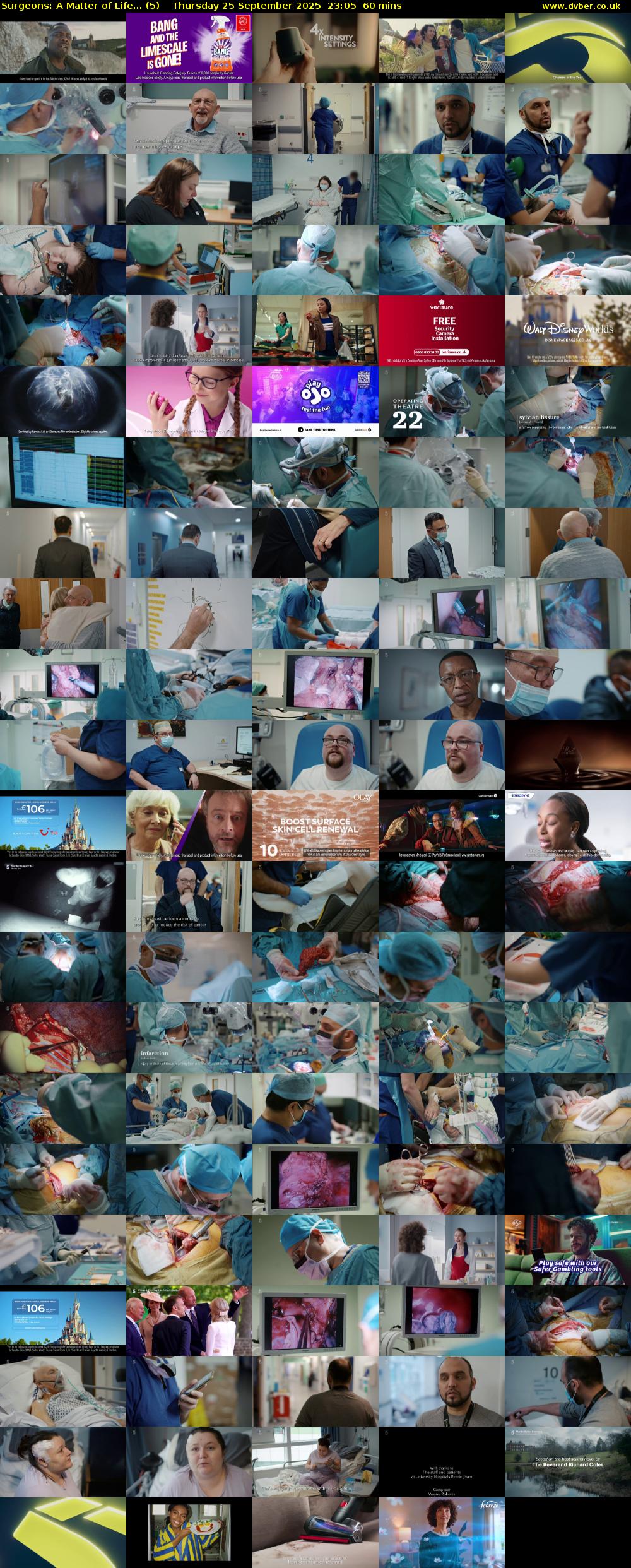 Surgeons: A Matter of Life... (5) Thursday 25 September 2025 23:05 - 00:05