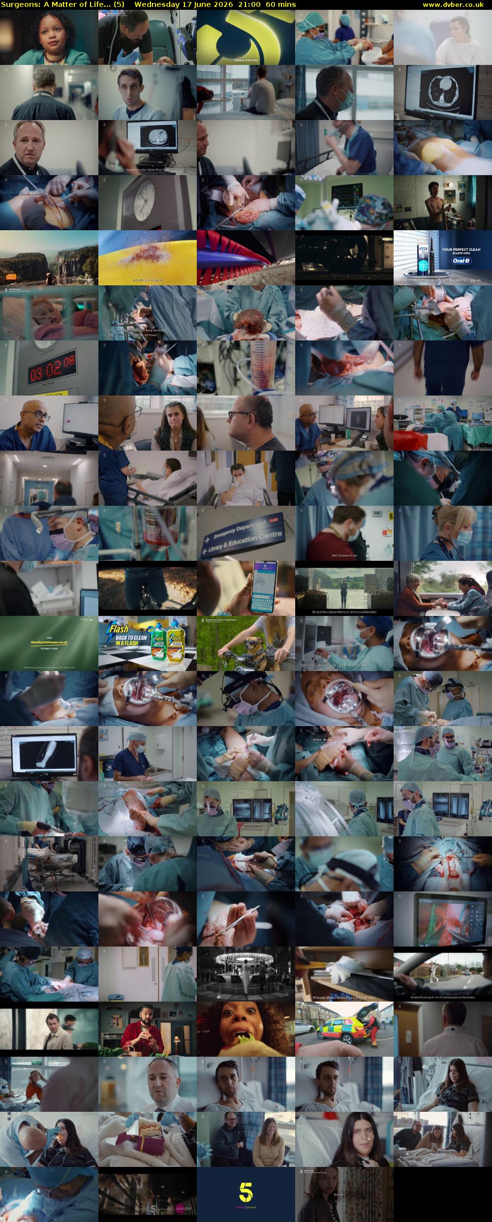Surgeons: A Matter of Life... (5) Wednesday 17 June 2026 21:00 - 22:00