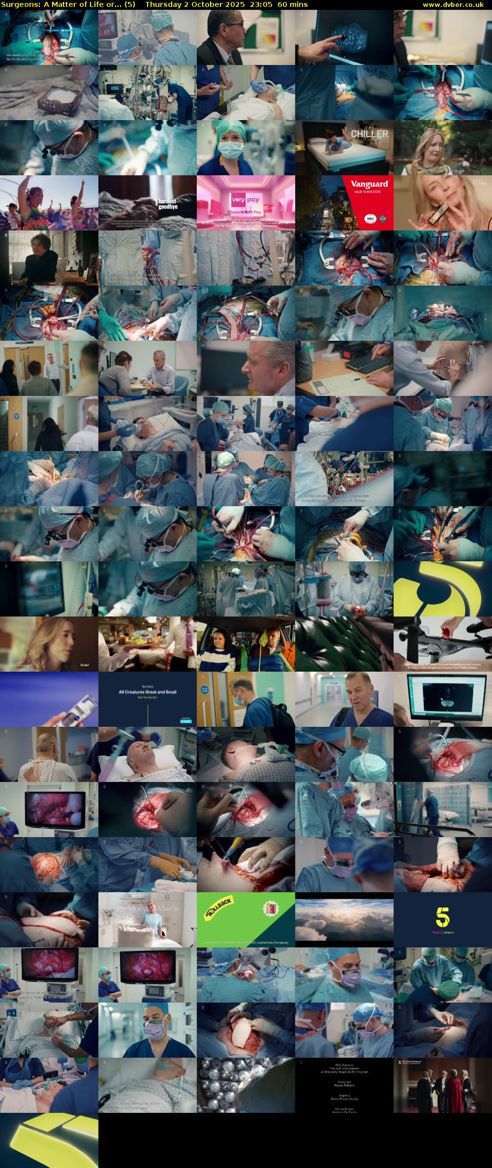 Surgeons: A Matter of Life or... (5) Thursday 2 October 2025 23:05 - 00:05