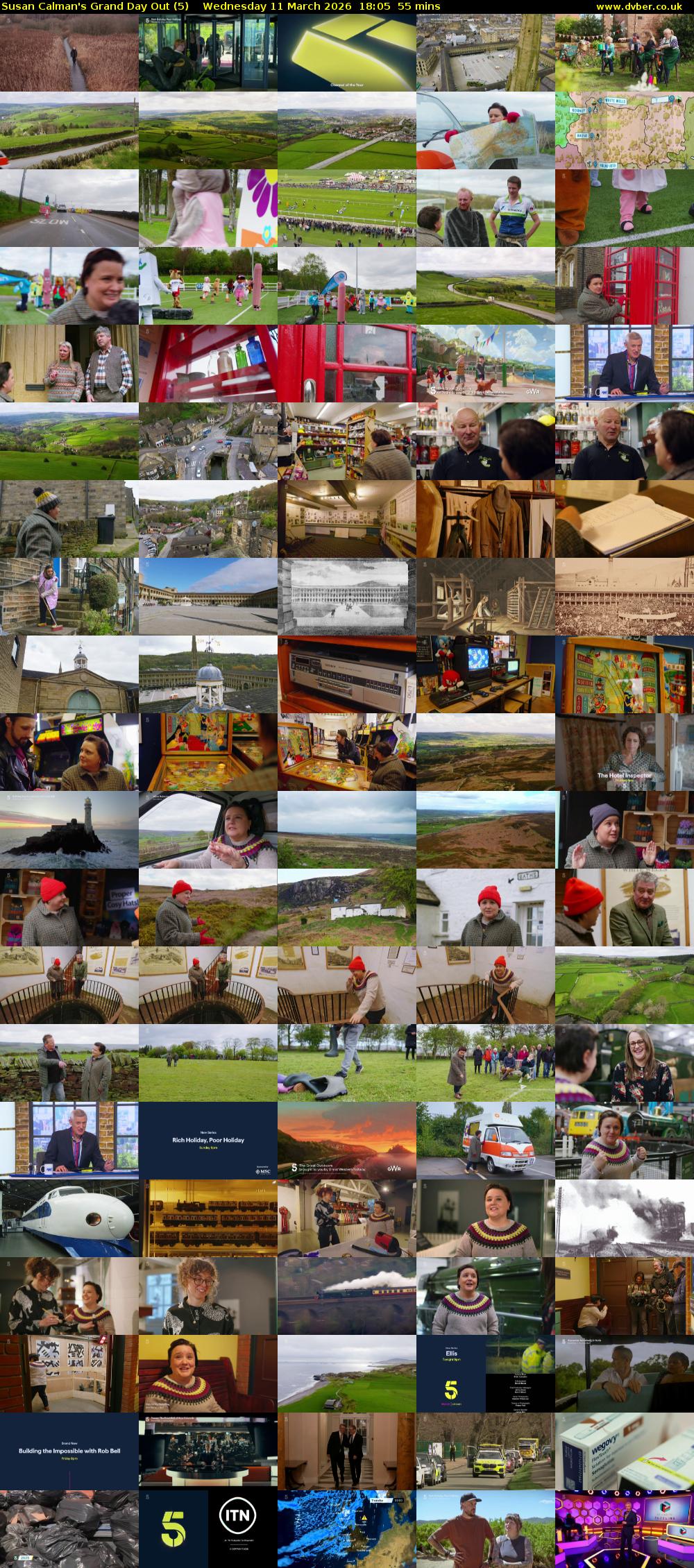 Susan Calman's Grand Day Out (5) Wednesday 11 March 2026 18:05 - 19:00