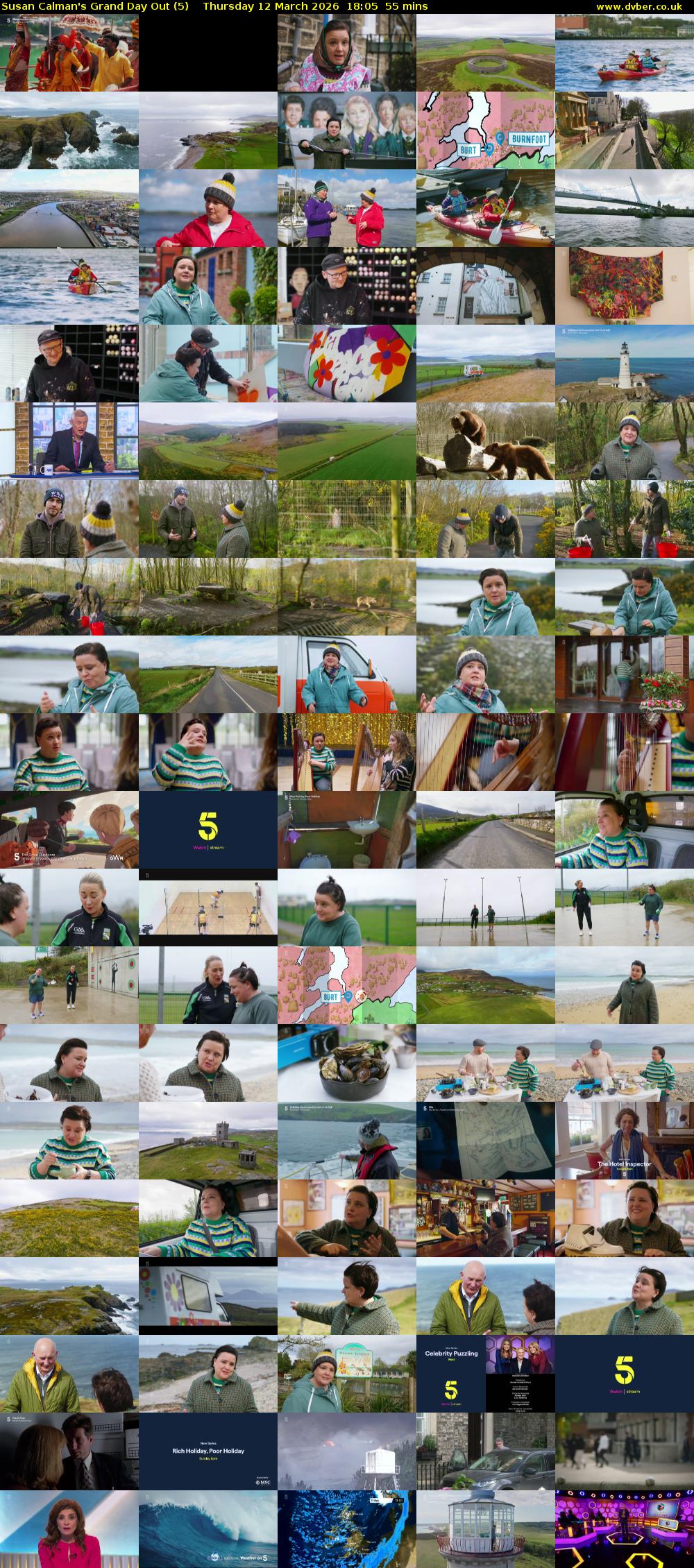 Susan Calman's Grand Day Out (5) Thursday 12 March 2026 18:05 - 19:00