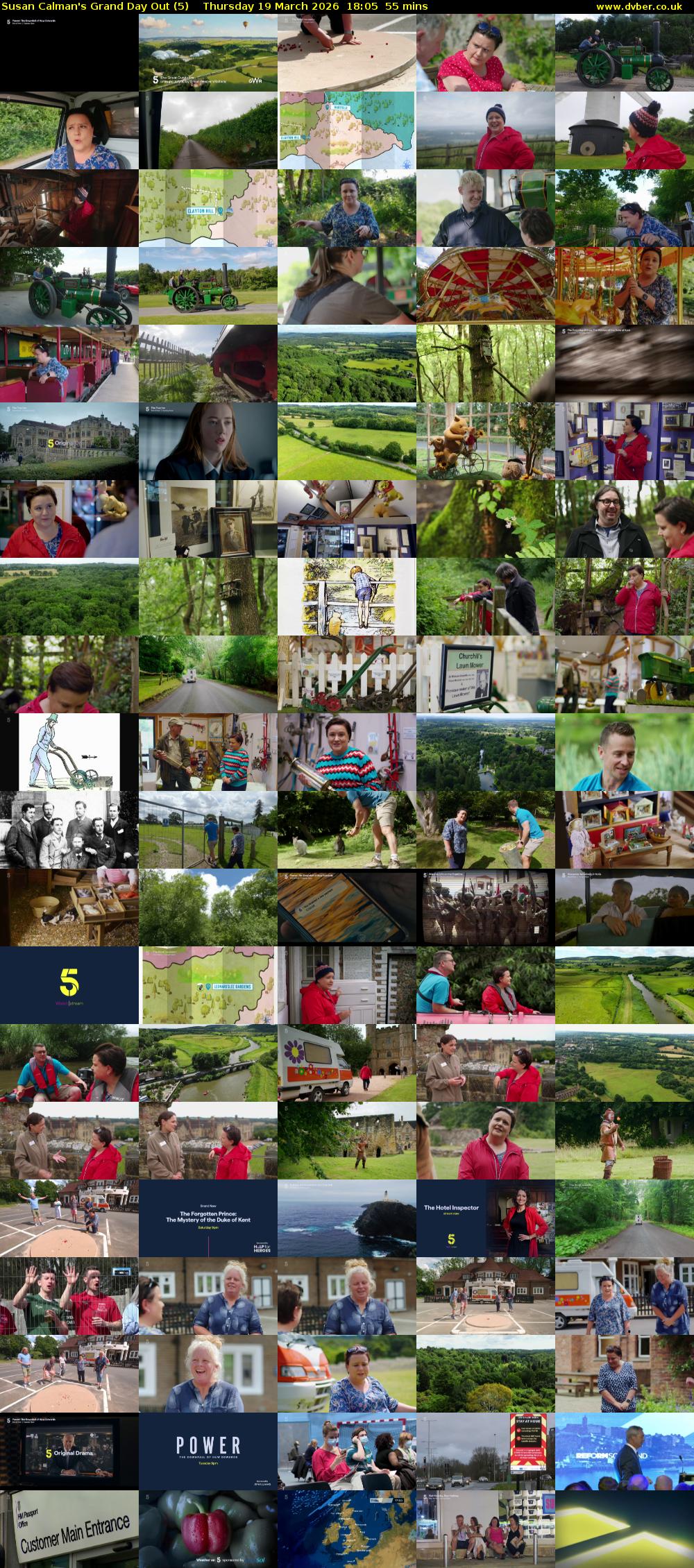 Susan Calman's Grand Day Out (5) Thursday 19 March 2026 18:05 - 19:00