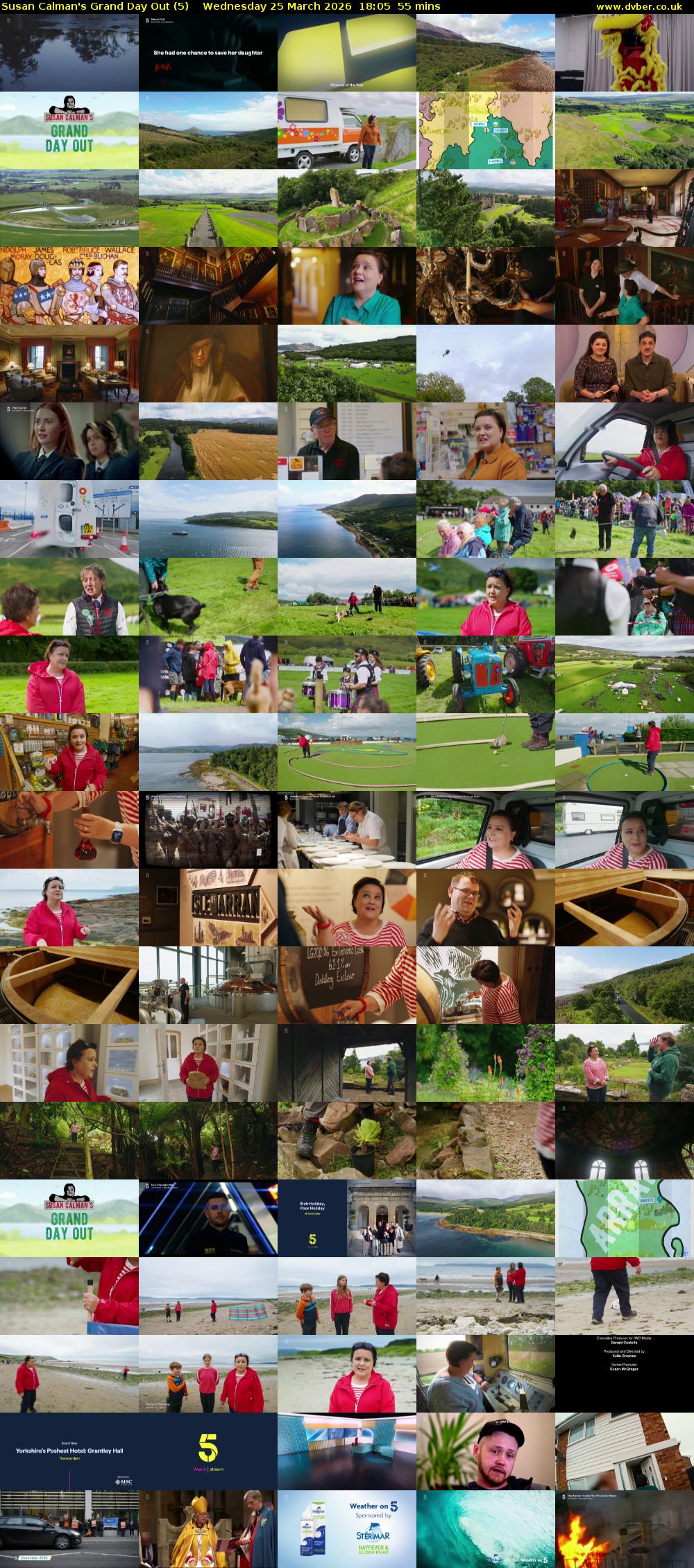 Susan Calman's Grand Day Out (5) Wednesday 25 March 2026 18:05 - 19:00