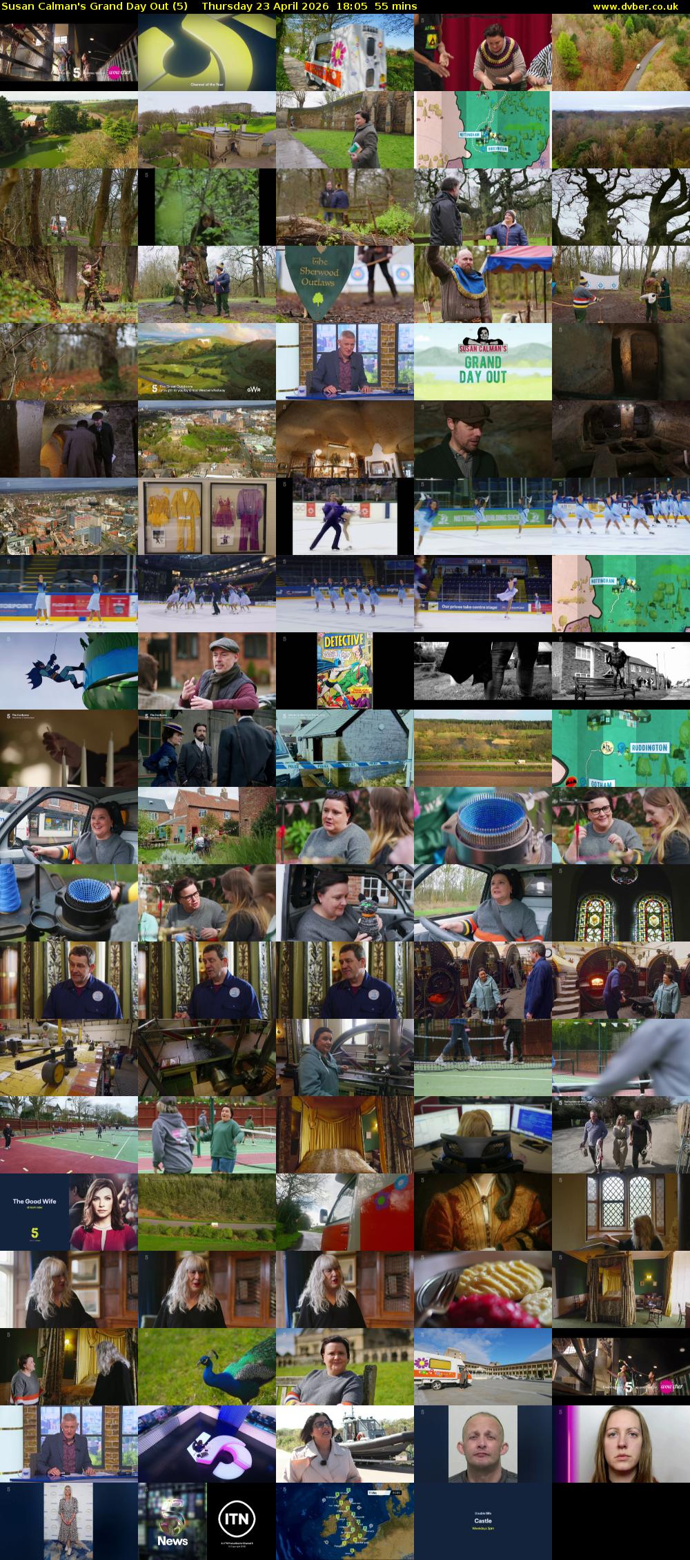 Susan Calman's Grand Day Out (5) Thursday 23 April 2026 18:05 - 19:00