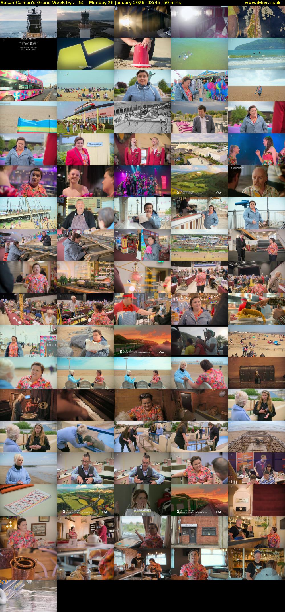 Susan Calman's Grand Week by... (5) Monday 26 January 2026 03:45 - 04:35