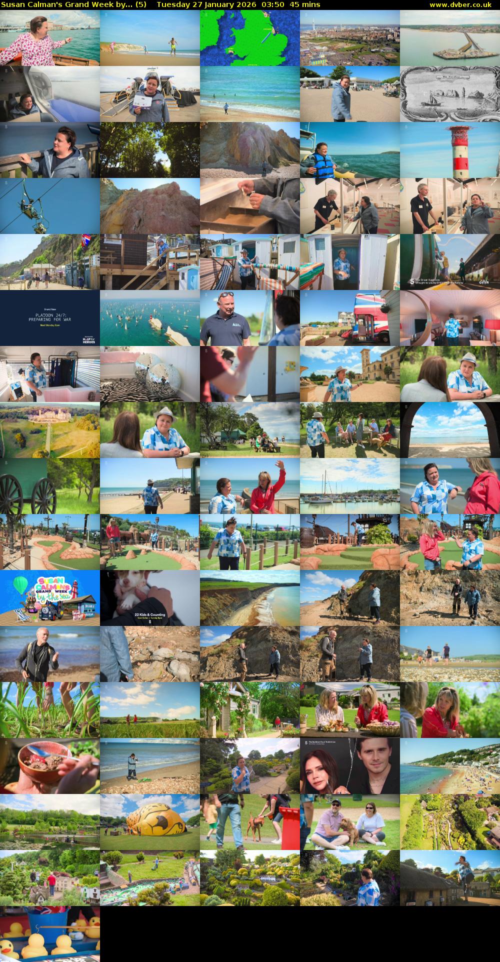 Susan Calman's Grand Week by... (5) Tuesday 27 January 2026 03:50 - 04:35