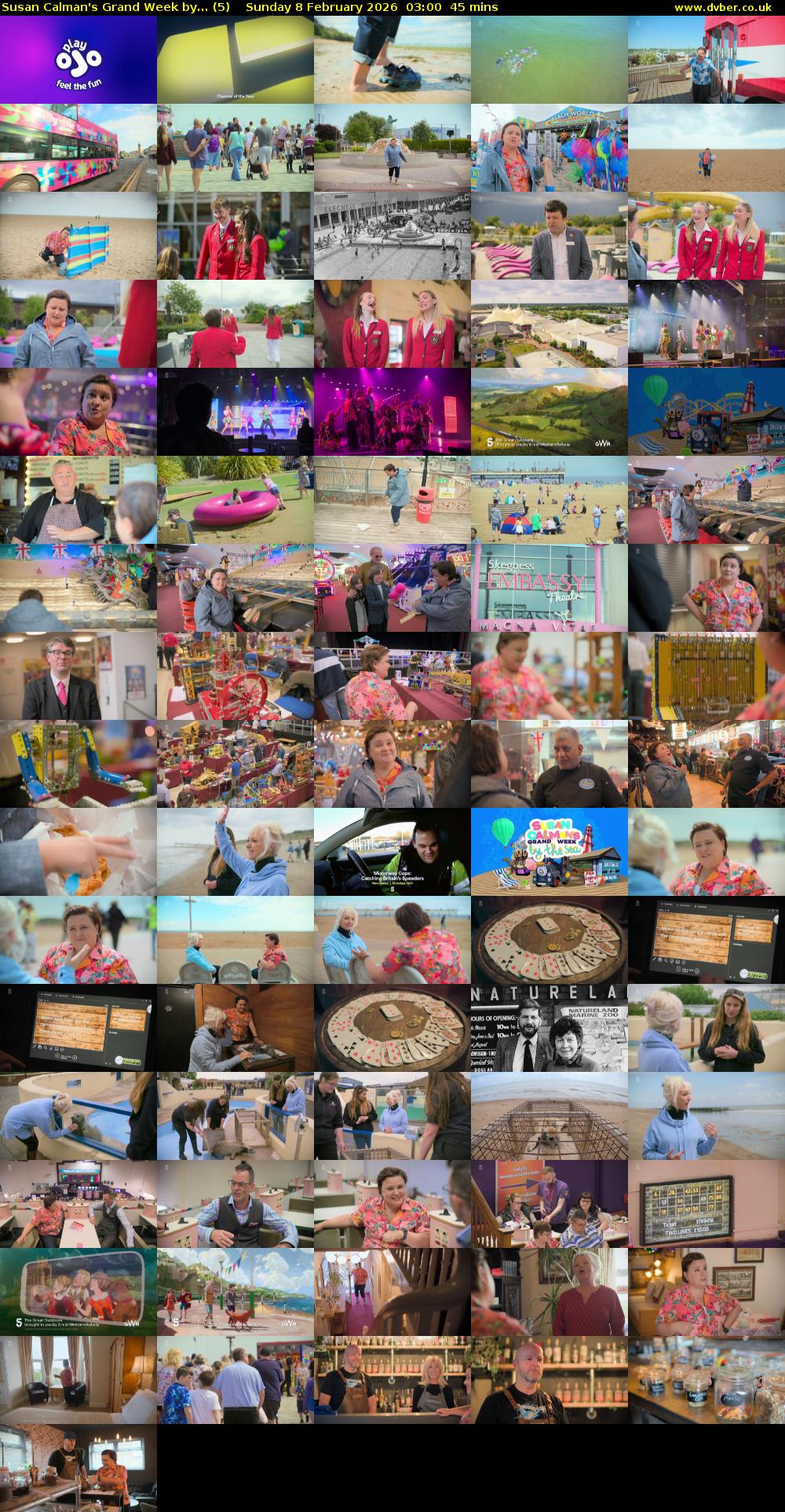 Susan Calman's Grand Week by... (5) Sunday 8 February 2026 03:00 - 03:45