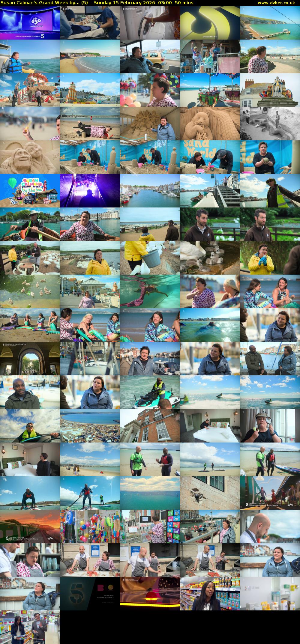 Susan Calman's Grand Week by... (5) Sunday 15 February 2026 03:00 - 03:50