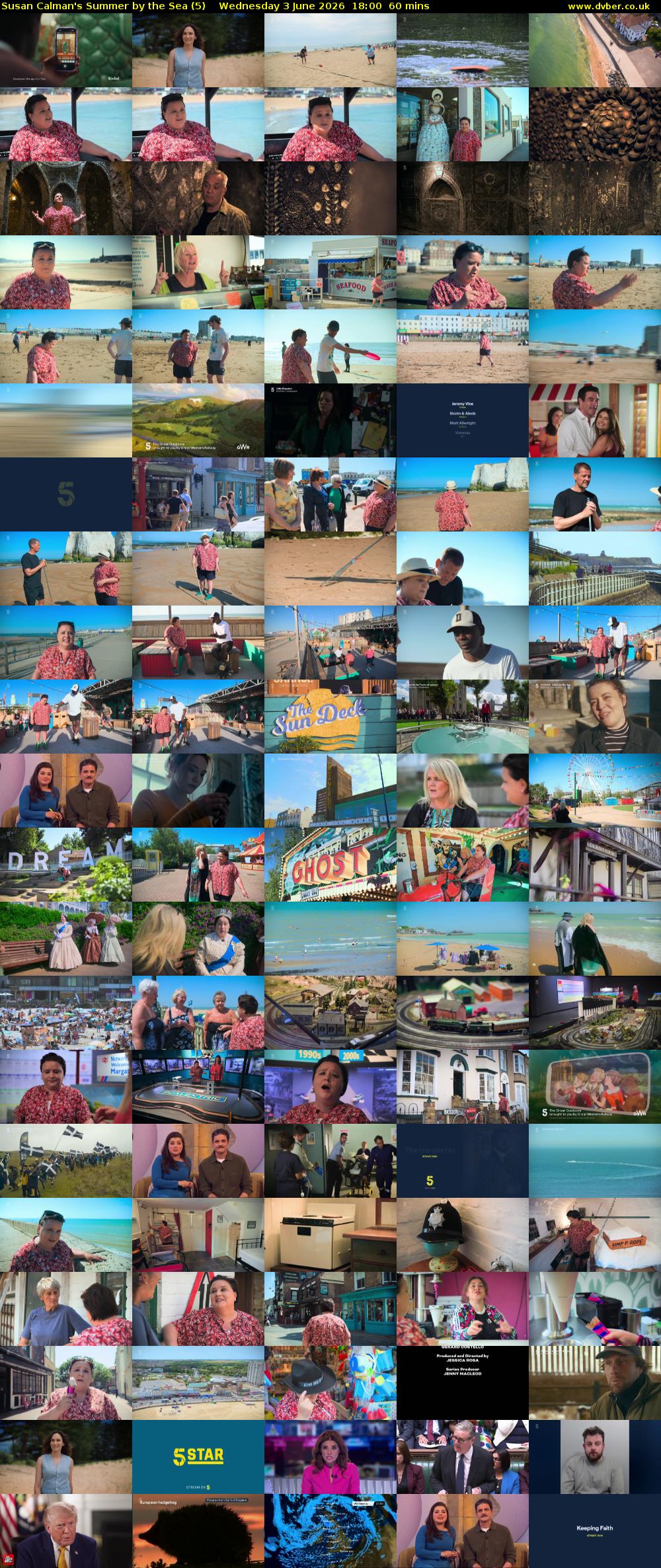 Susan Calman's Summer by the Sea (5) Wednesday 3 June 2026 18:00 - 19:00
