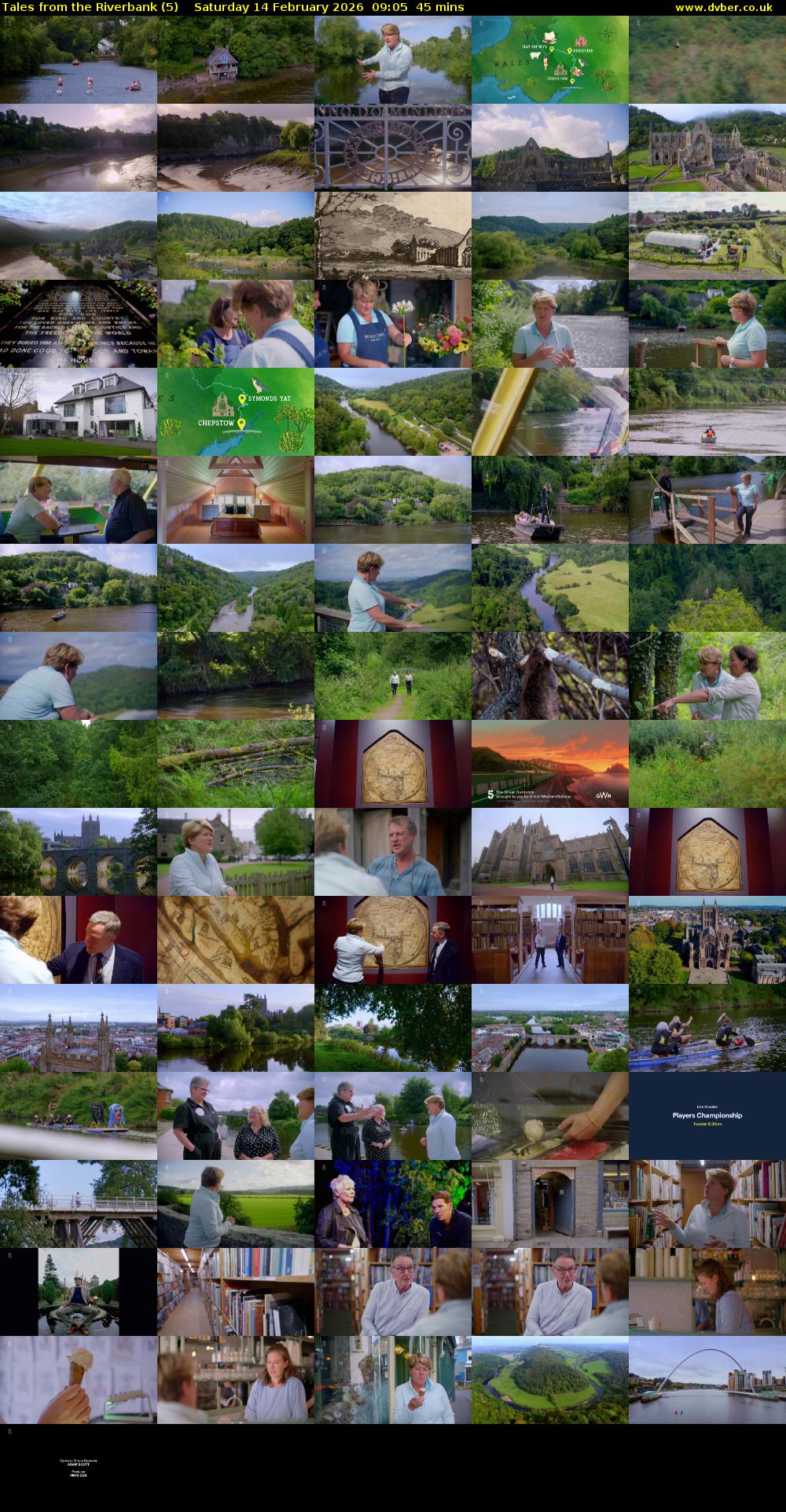 Tales from the Riverbank (5) Saturday 14 February 2026 09:05 - 09:50