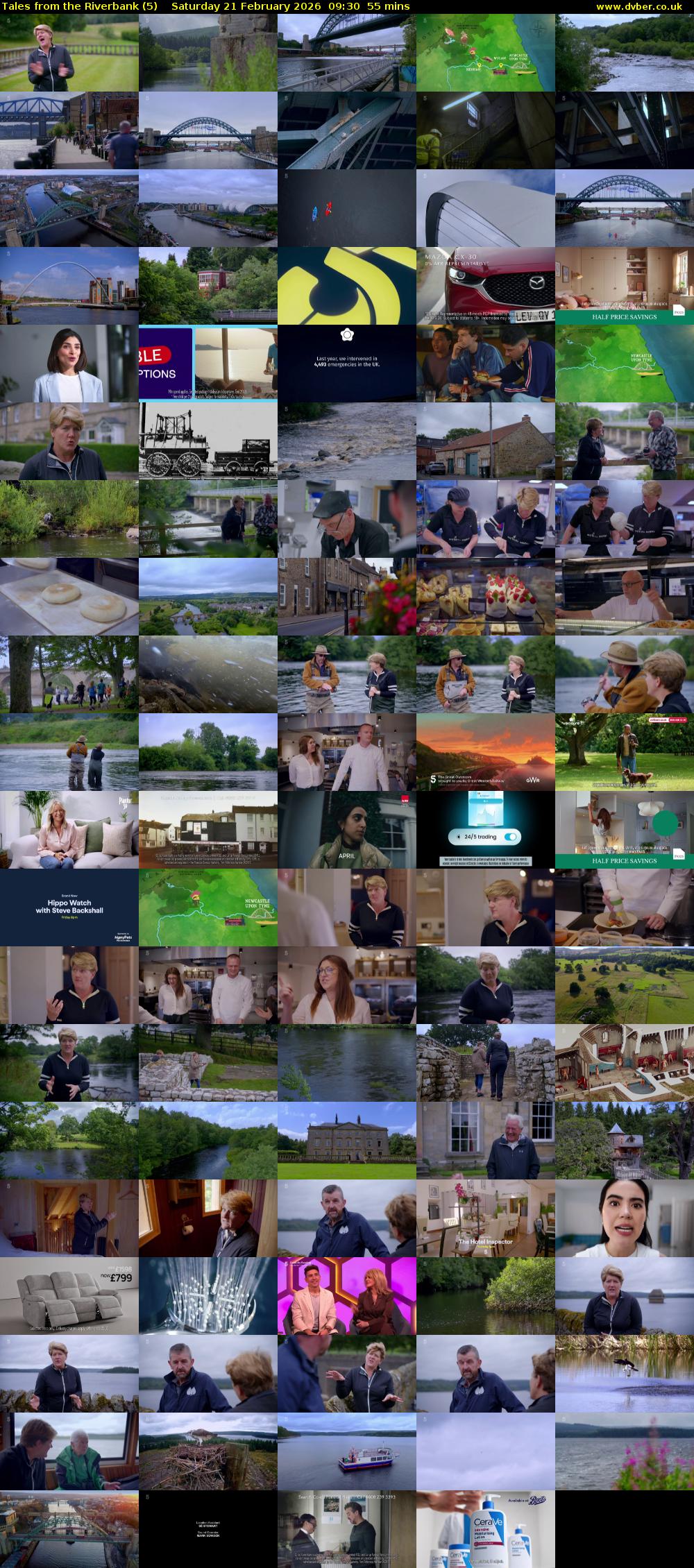 Tales from the Riverbank (5) Saturday 21 February 2026 09:30 - 10:25