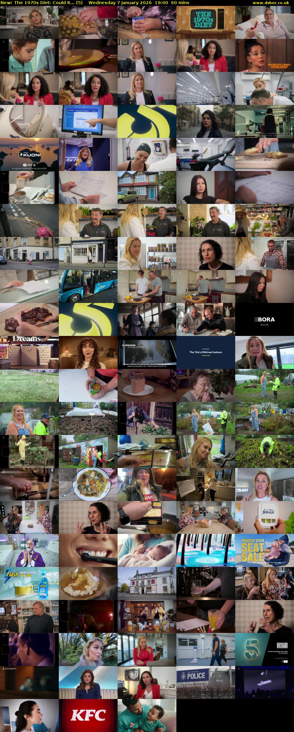 The 1970s Diet: Could It... (5) Wednesday 7 January 2026 19:00 - 20:00