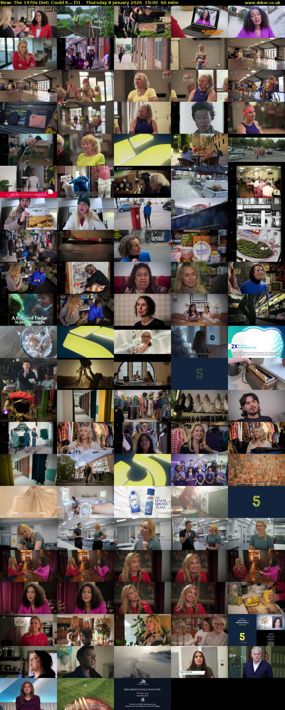 The 1970s Diet: Could It... (5) Thursday 8 January 2026 19:00 - 20:00