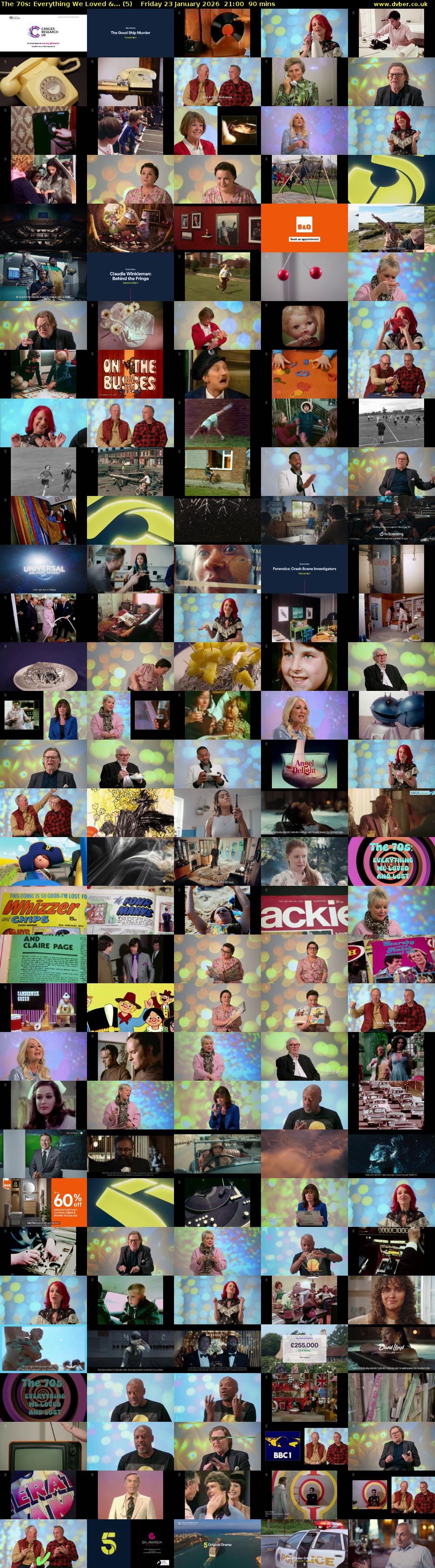 The 70s: Everything We Loved &... (5) Friday 23 January 2026 21:00 - 22:30