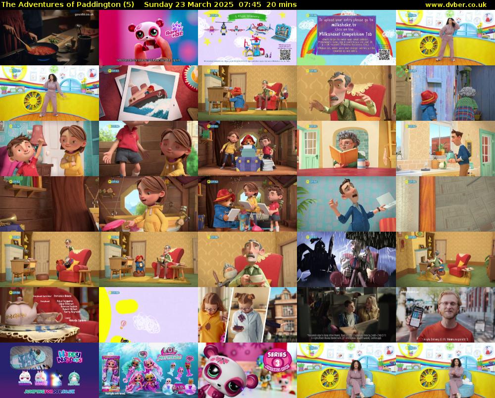 The Adventures of Paddington (5) Sunday 23 March 2025 07:45 - 08:05