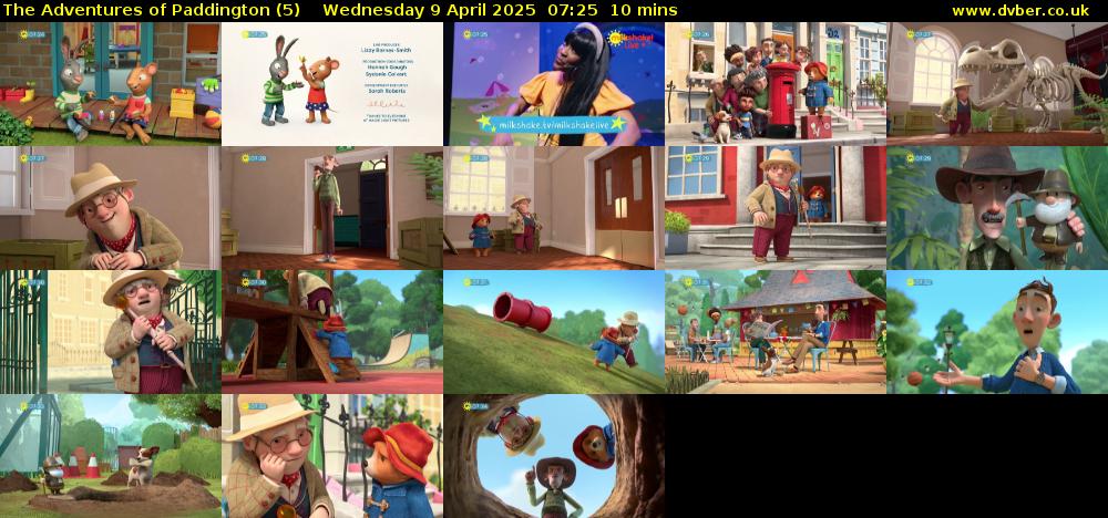The Adventures of Paddington (5) Wednesday 9 April 2025 07:25 - 07:35