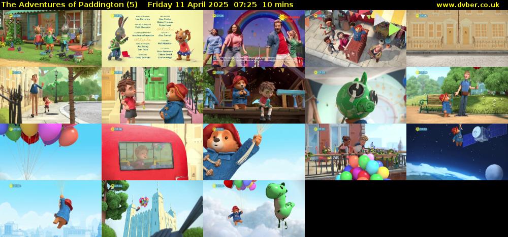 The Adventures of Paddington (5) Friday 11 April 2025 07:25 - 07:35