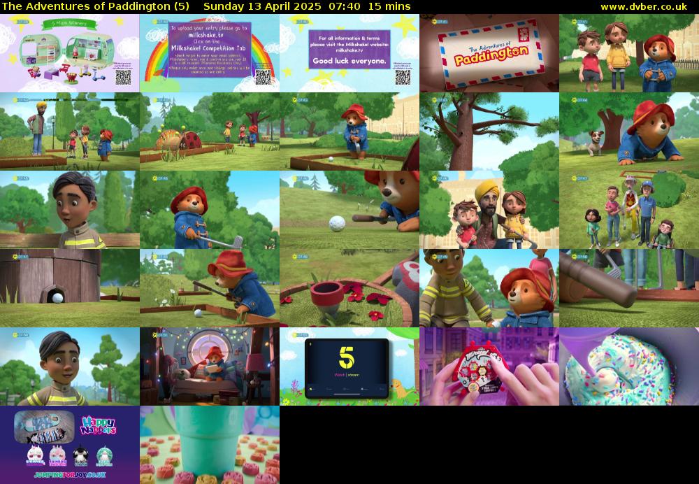 The Adventures of Paddington (5) Sunday 13 April 2025 07:40 - 07:55