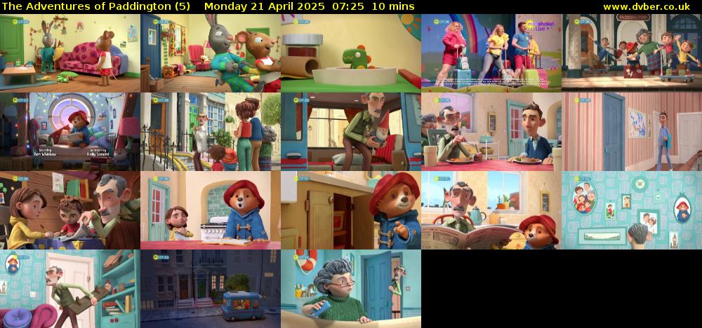 The Adventures of Paddington (5) Monday 21 April 2025 07:25 - 07:35