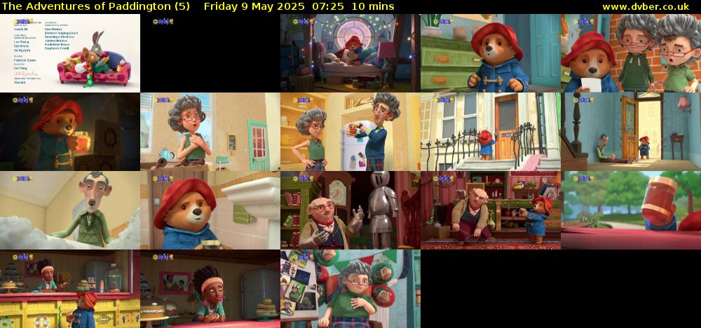 The Adventures of Paddington (5) Friday 9 May 2025 07:25 - 07:35