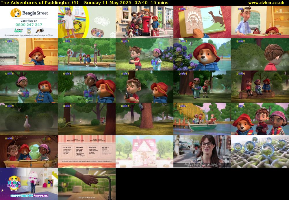 The Adventures of Paddington (5) Sunday 11 May 2025 07:40 - 07:55