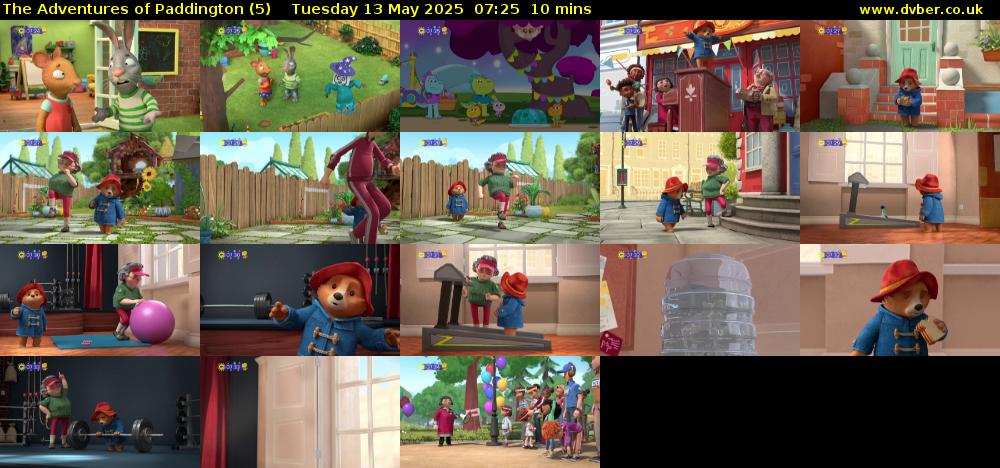 The Adventures of Paddington (5) Tuesday 13 May 2025 07:25 - 07:35