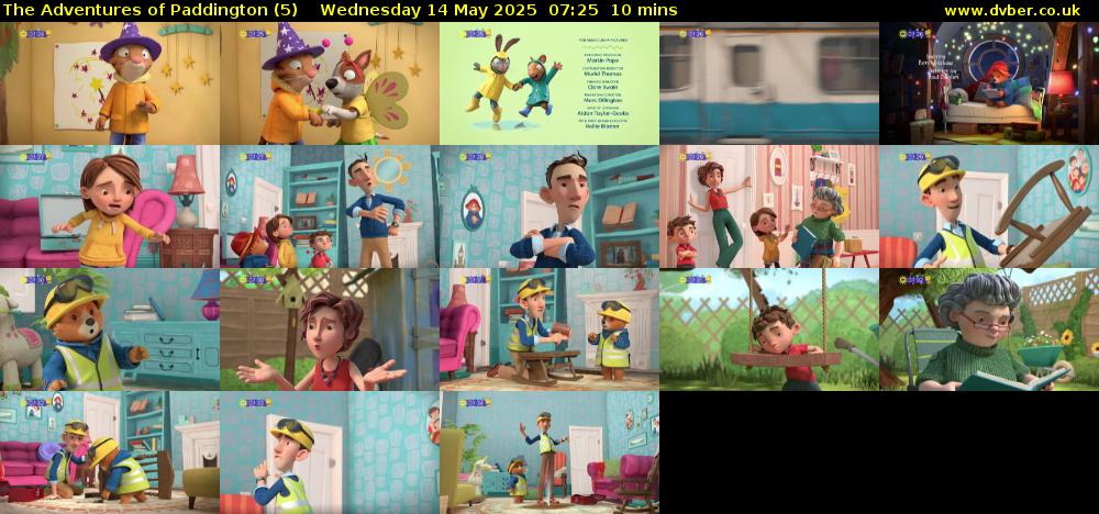 The Adventures of Paddington (5) Wednesday 14 May 2025 07:25 - 07:35