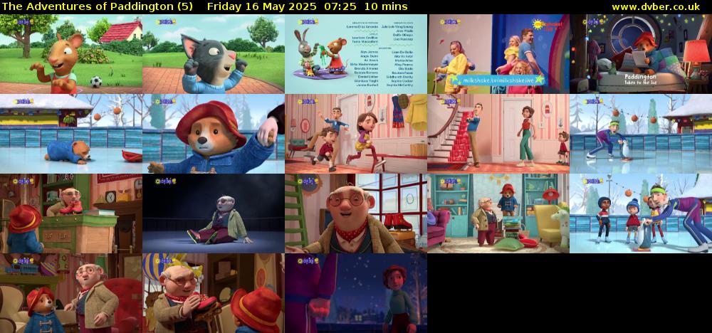 The Adventures of Paddington (5) Friday 16 May 2025 07:25 - 07:35