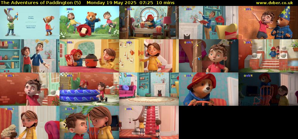 The Adventures of Paddington (5) Monday 19 May 2025 07:25 - 07:35