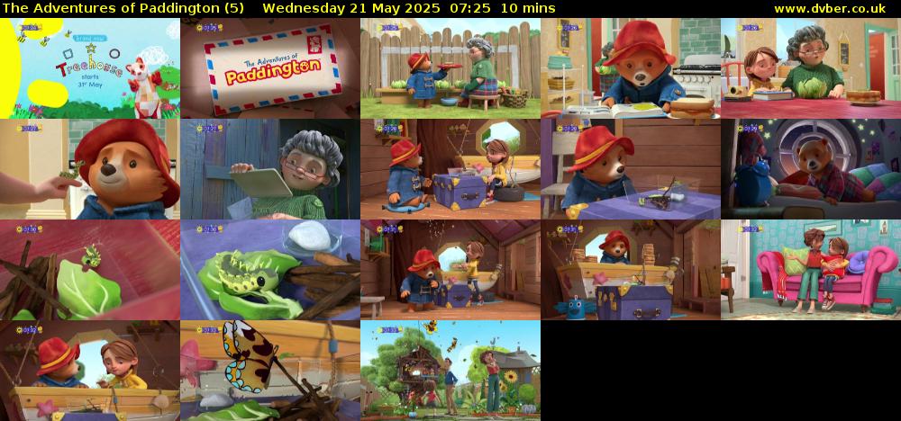 The Adventures of Paddington (5) Wednesday 21 May 2025 07:25 - 07:35