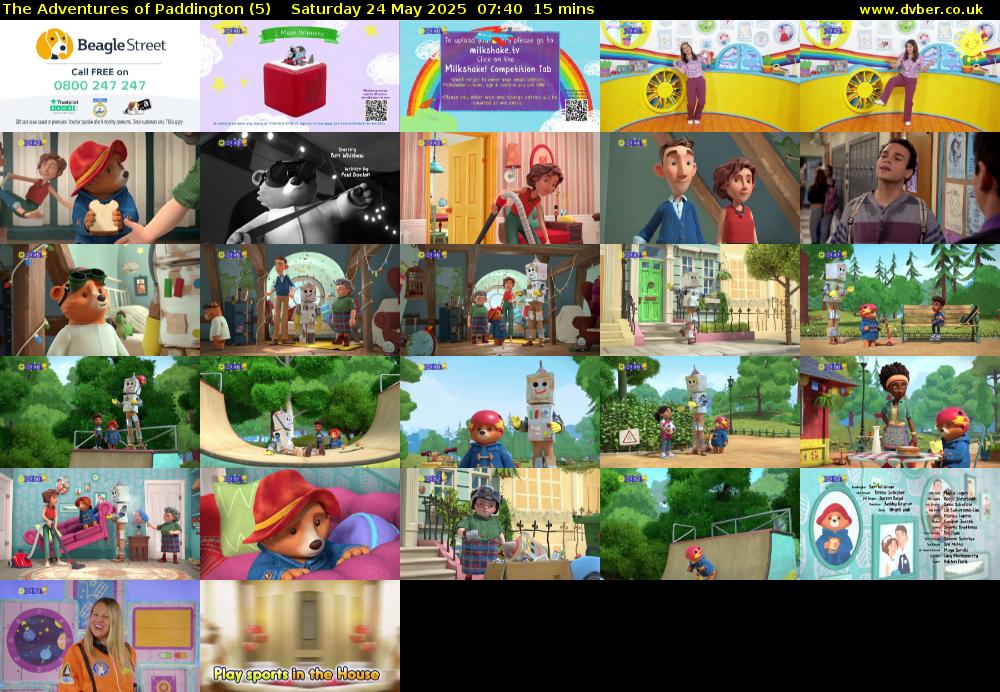 The Adventures of Paddington (5) Saturday 24 May 2025 07:40 - 07:55