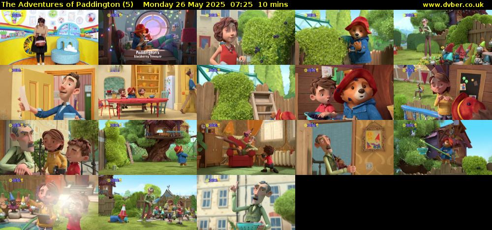 The Adventures of Paddington (5) Monday 26 May 2025 07:25 - 07:35