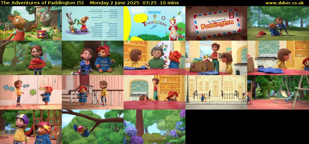 The Adventures of Paddington (5) Monday 2 June 2025 07:25 - 07:35