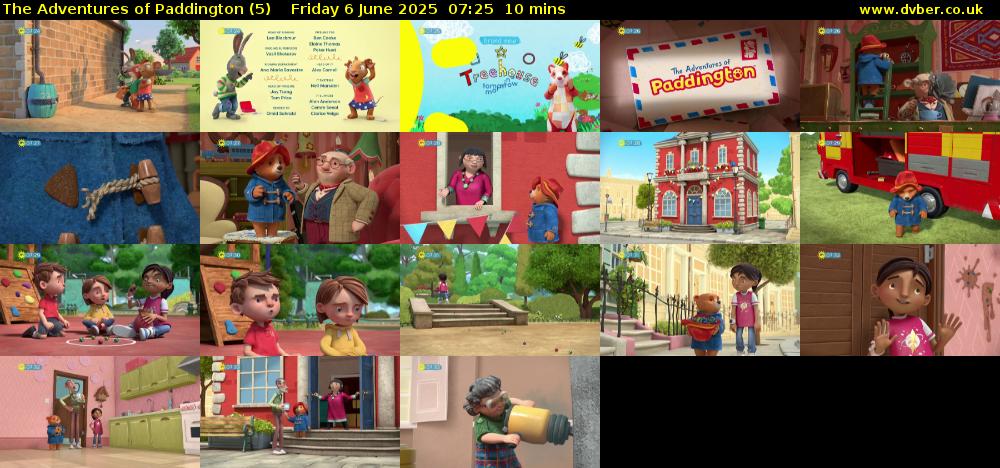 The Adventures of Paddington (5) Friday 6 June 2025 07:25 - 07:35