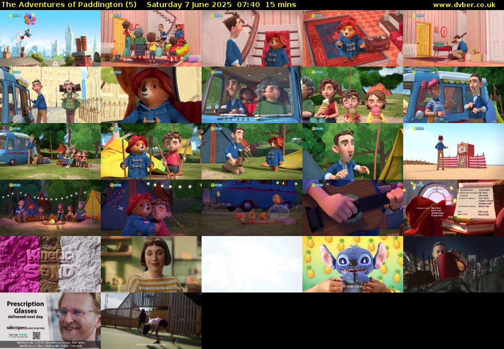 The Adventures of Paddington (5) Saturday 7 June 2025 07:40 - 07:55