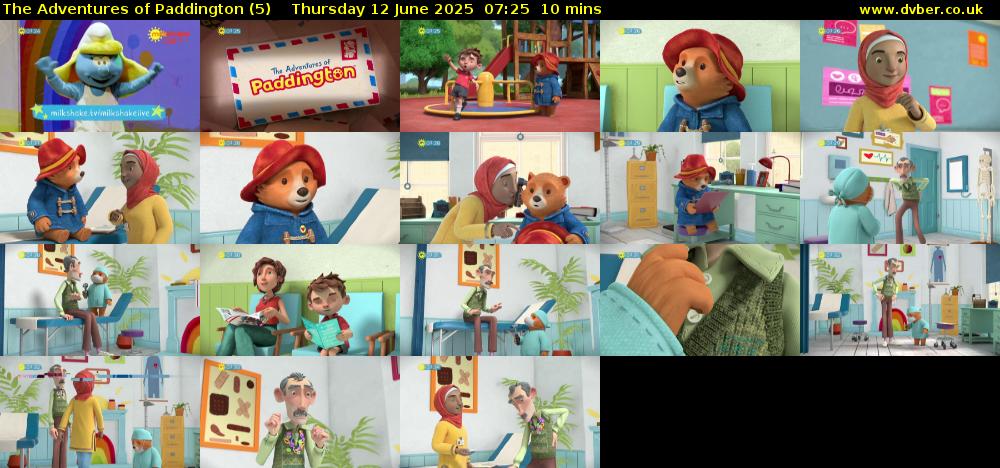 The Adventures of Paddington (5) Thursday 12 June 2025 07:25 - 07:35