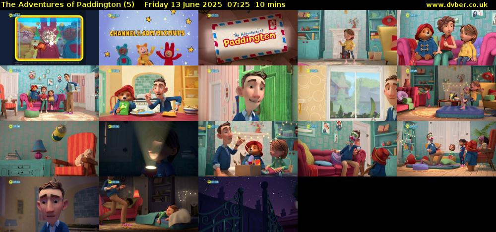 The Adventures of Paddington (5) Friday 13 June 2025 07:25 - 07:35